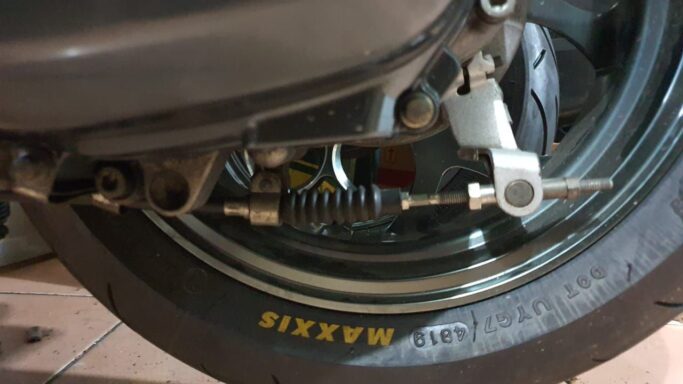Waspadai Kabel Rem Belakang Motor Matic