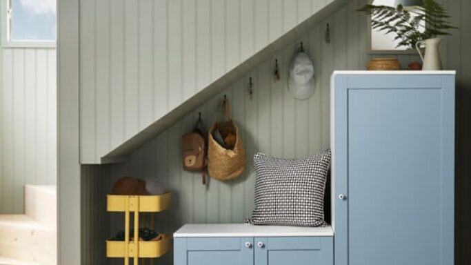 Ide Lemari Bawah Tangga Minimalis Terkini