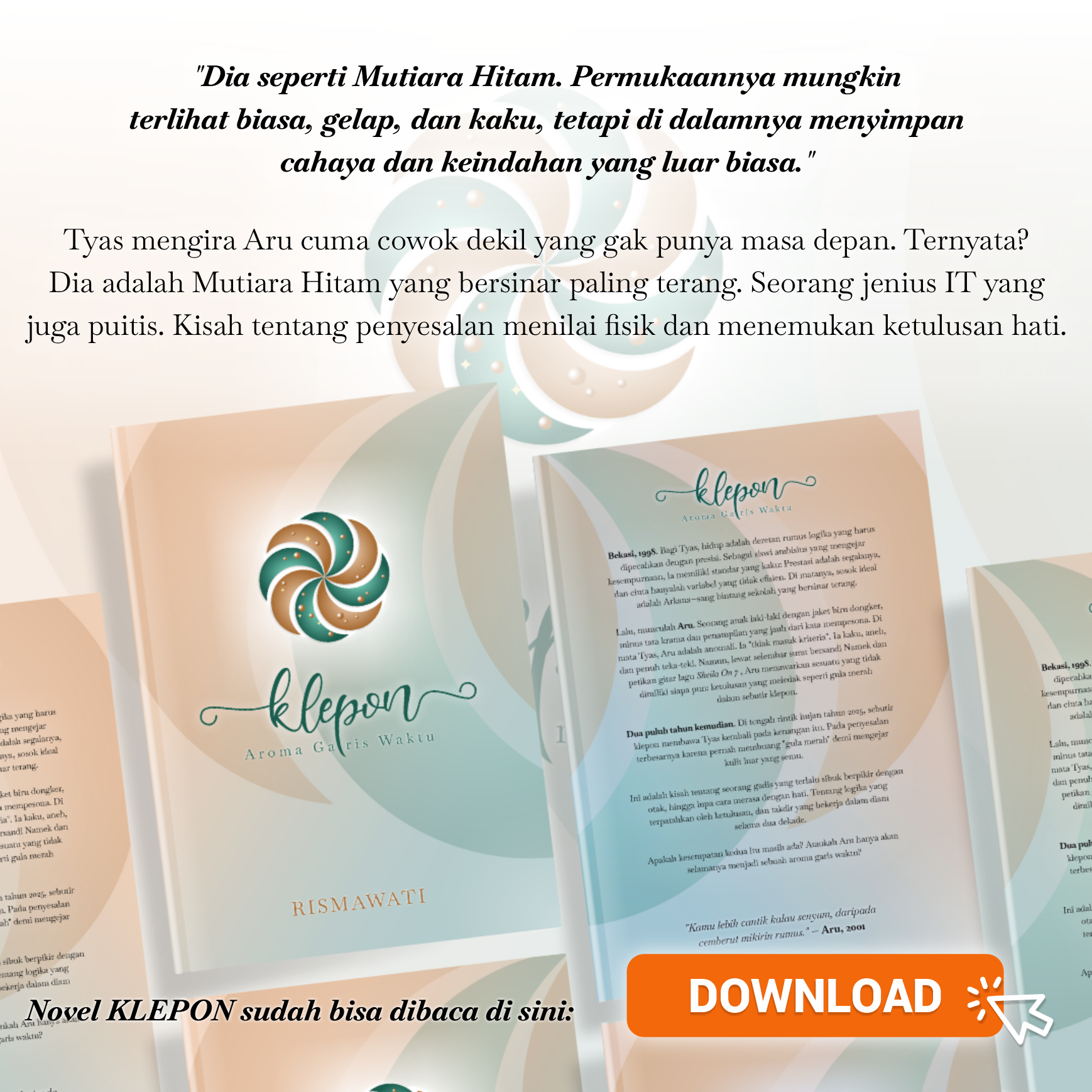 Novel KLEPON: Aroma Garis Waktu