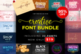 Premium Creative Font Bundle by Arutype Studio